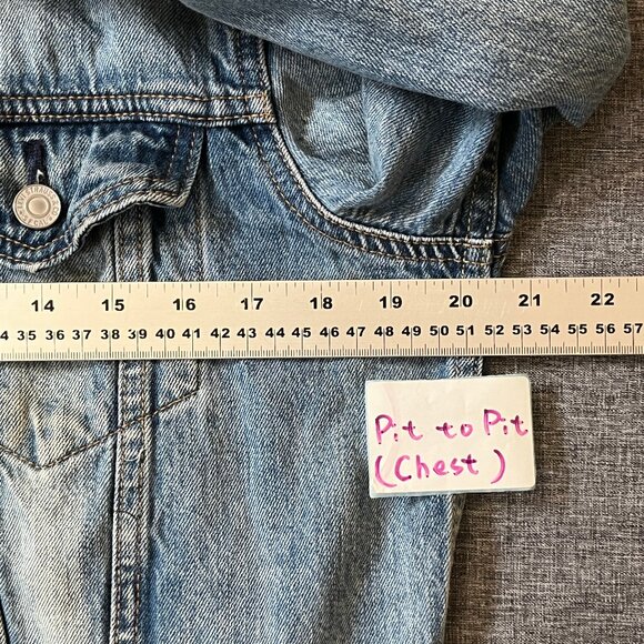 Levi's Trucker Denim Jacket - Men's Size M - Blue - Picture 8 of 11